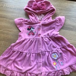 Disney bathing suit towel coverup